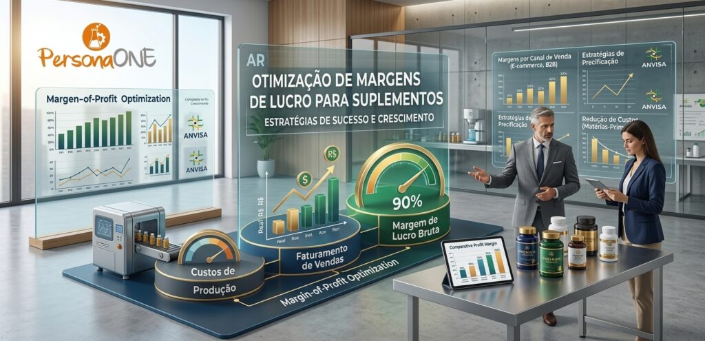 Margem de Lucro na Venda de Suplementos