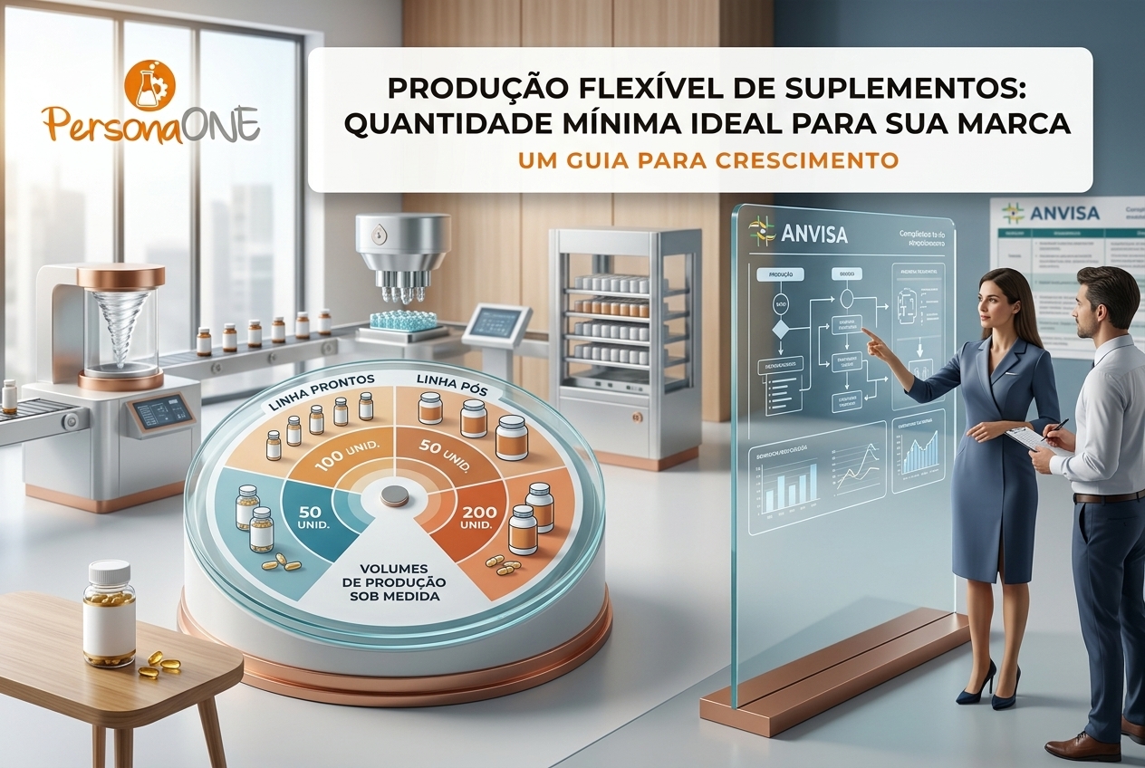 Quantidade Minima para Producao de Suplementos